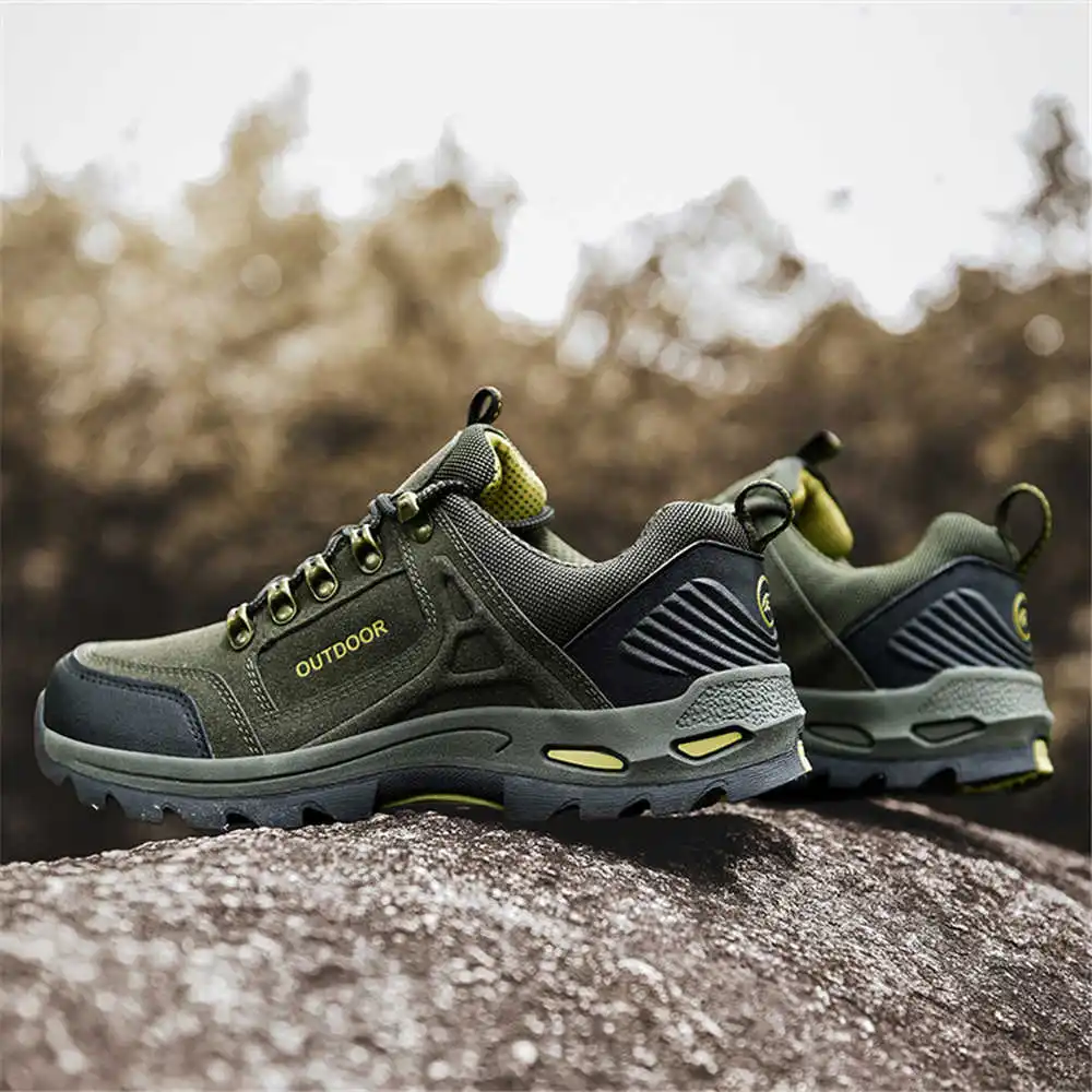 Men'S Shoes Expensive Brands - Non-slip Lace Up Hiking Tennis For