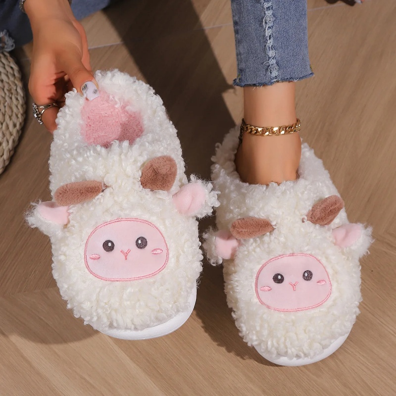 Men Shoes For Winter - Winter Lovely Little Sheep Slippers For