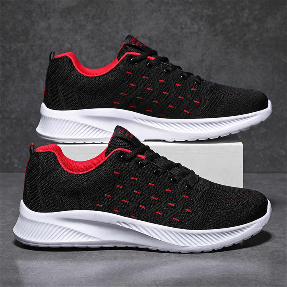 Men Shoes Brands - Black Mash Casual Sneakers Men's Woven