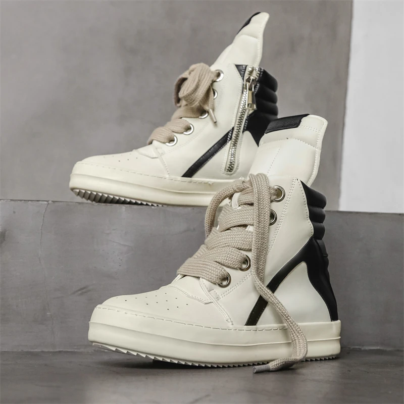 Men Casual Luxury Sneakers Str - Men'S Shoes To Increase Height ulasan dan harga