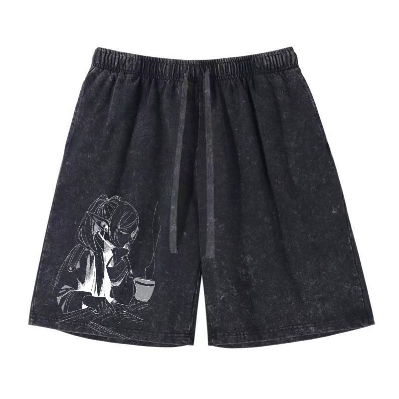 Anime Frieren Shorts Vintage W - Men'S Shoes Xl ulasan dan harga