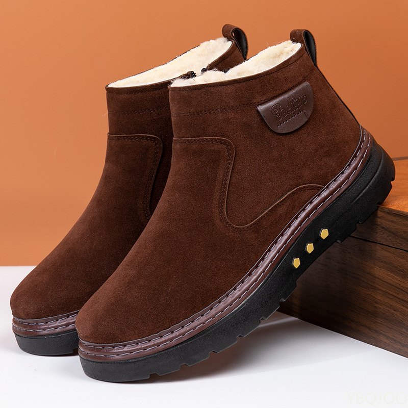Winter new high top thick snow - Men'S Shoes To Increase Height ulasan dan harga
