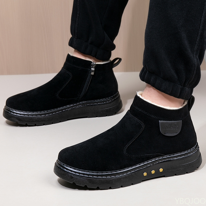 Winter new high top thick snow - Men'S Shoes To Increase Height ulasan dan harga