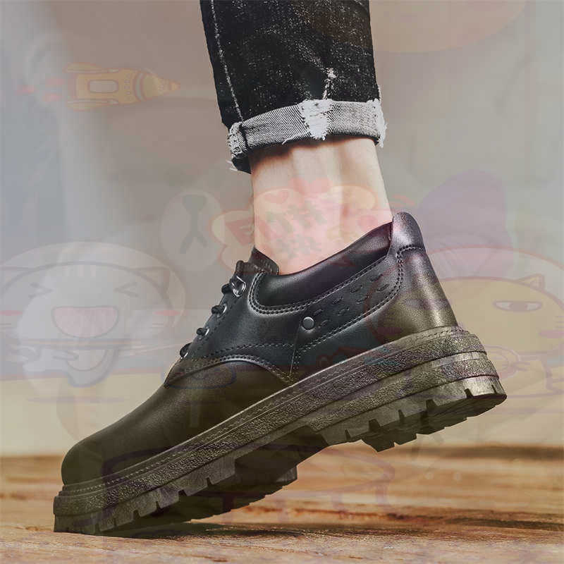 Dark Natural Leather Fashion T - Men'S Shoes Expensive Brands ulasan dan harga