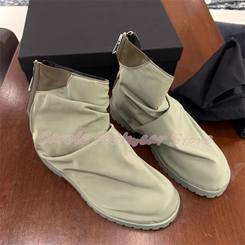 Pleated Nylon Cloth High Top M - Men'S Shoes To Increase Height ulasan dan harga
