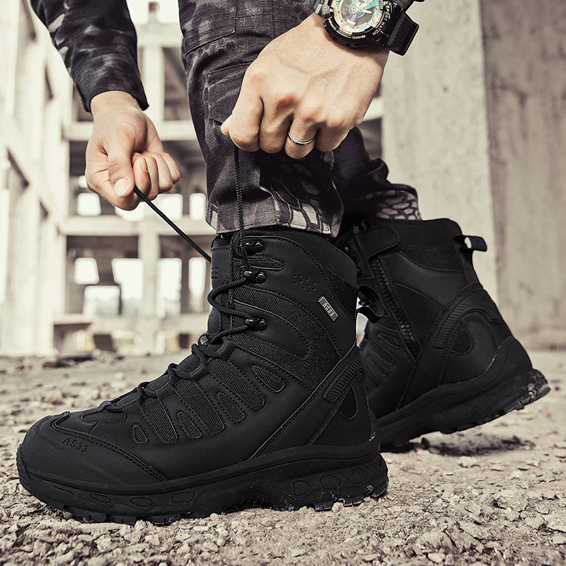 New Men Tactical Boots Militar - Men Shoes Brands ulasan dan harga
