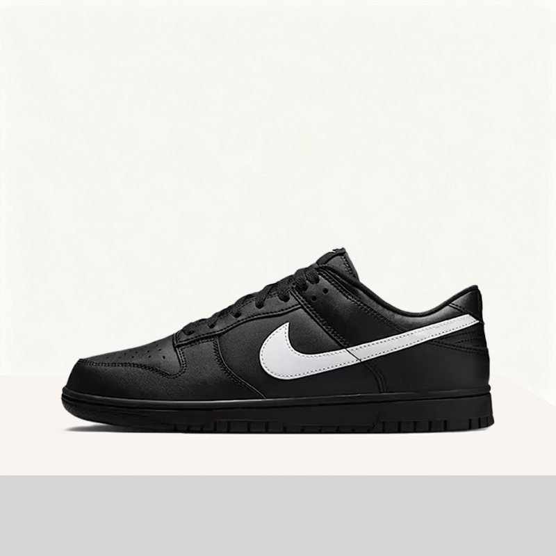 Nike Dunk Low-Top Skate Shoes  - Men'S Shoes Nike Black ulasan dan harga