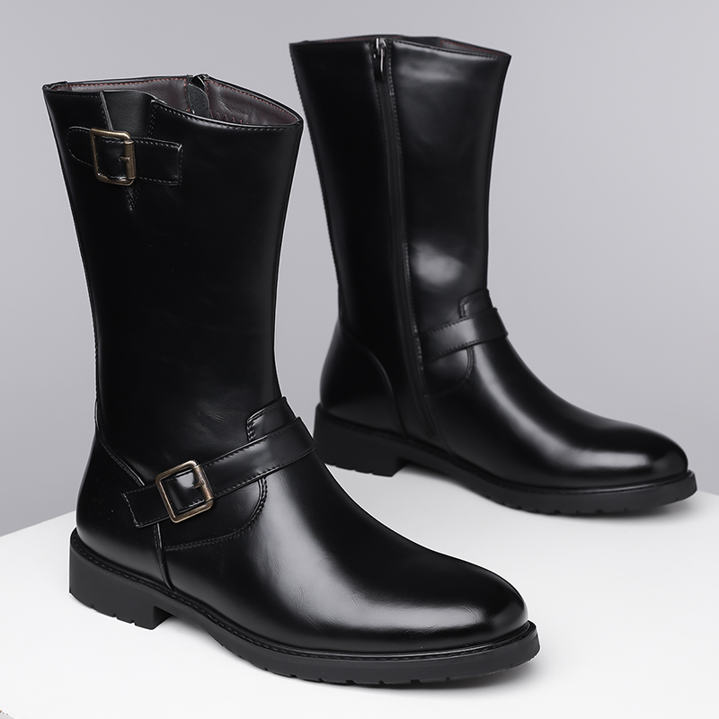 Men's Fashion High-Top Boot St - Men Shoes Brands ulasan dan harga