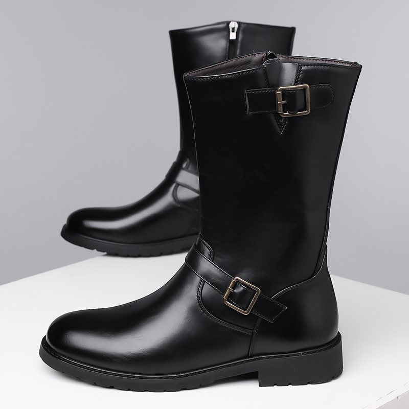 Men's Fashion High-Top Boot St - Men Shoes Brands ulasan dan harga