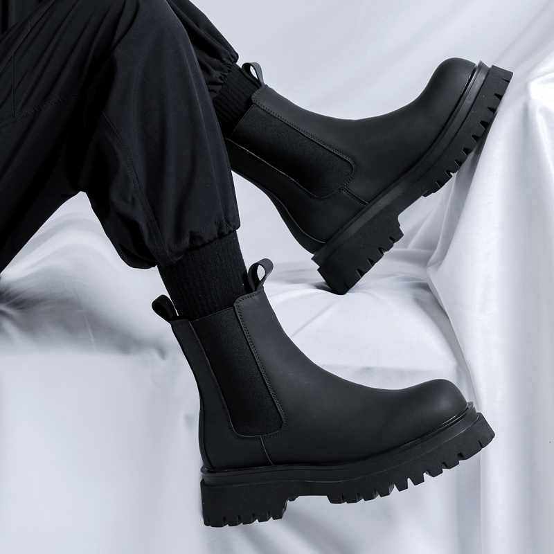 2026 Platform Black High Top B - Men Shoes Brands ulasan dan harga