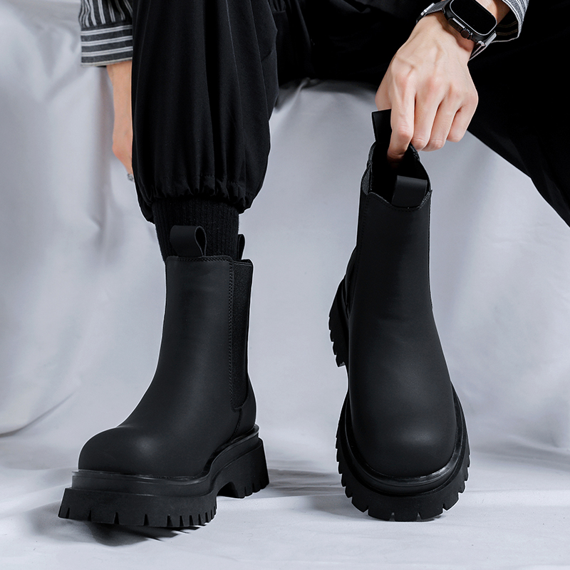 2026 Platform Black High Top B - Men Shoes Brands ulasan dan harga