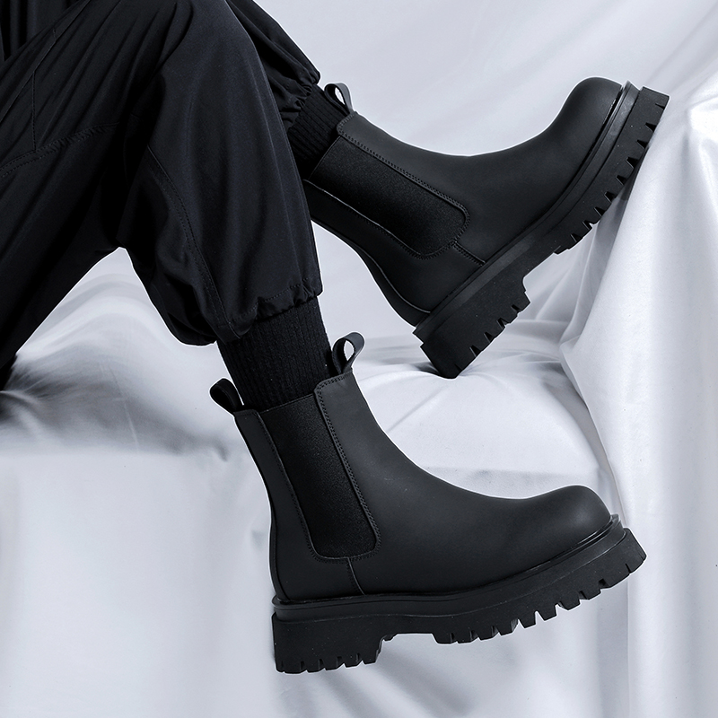 2026 Platform Black High Top B - Men Shoes Brands ulasan dan harga